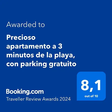 Precioso A 3 Minutos De La Playa, Con Parking Gratuito Appartement
